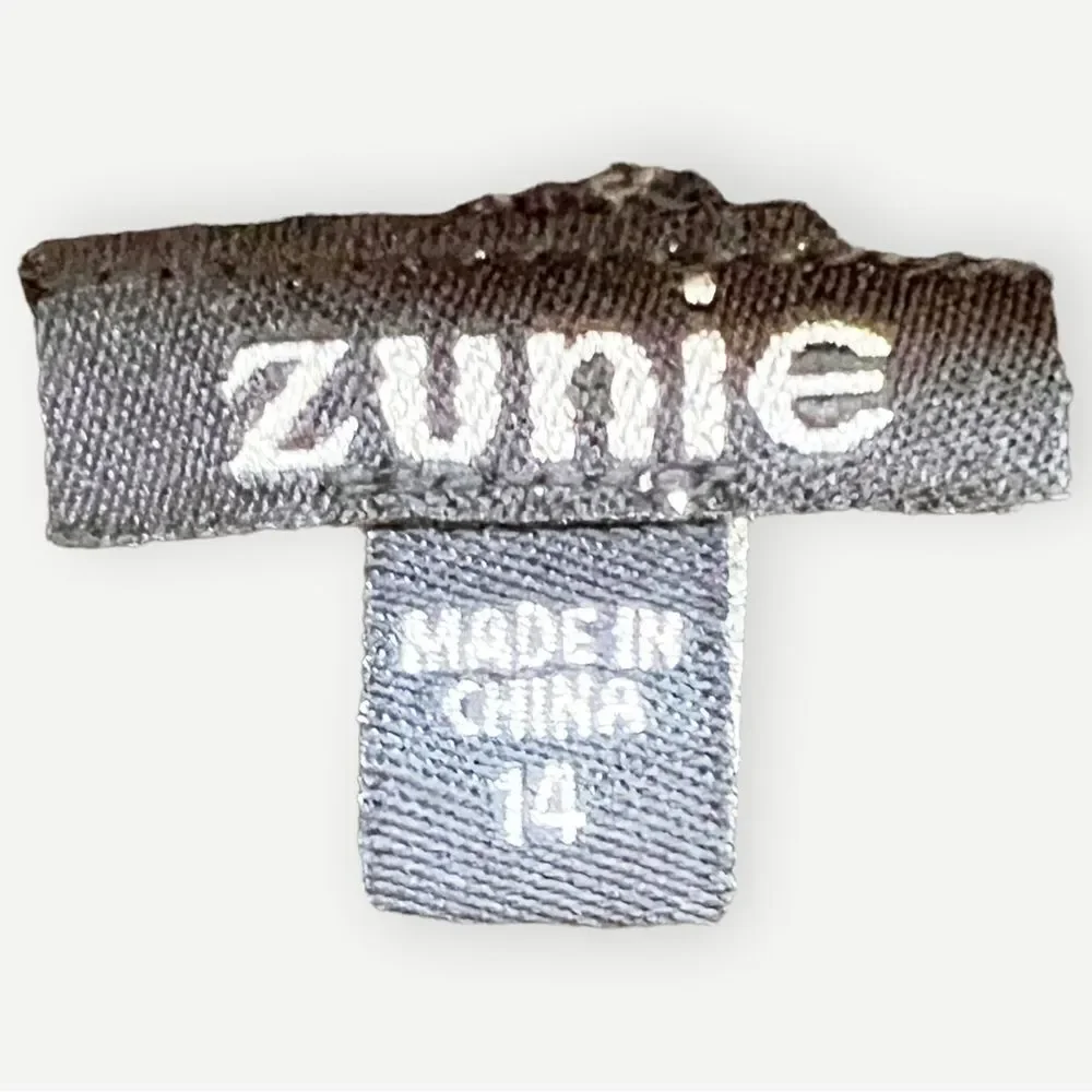 Zunie Juniors Girls Sleeveless Cowl Neck Ribbed Gray Sweater Dress. 14. NEW.